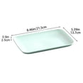thumbnail image 3 of Wheat Straw Plate Lightweight Unbreakable Dinner Dishes Plates Rectangle Food Plate Dish Saucer for Kitchen Camping, 3 of 6