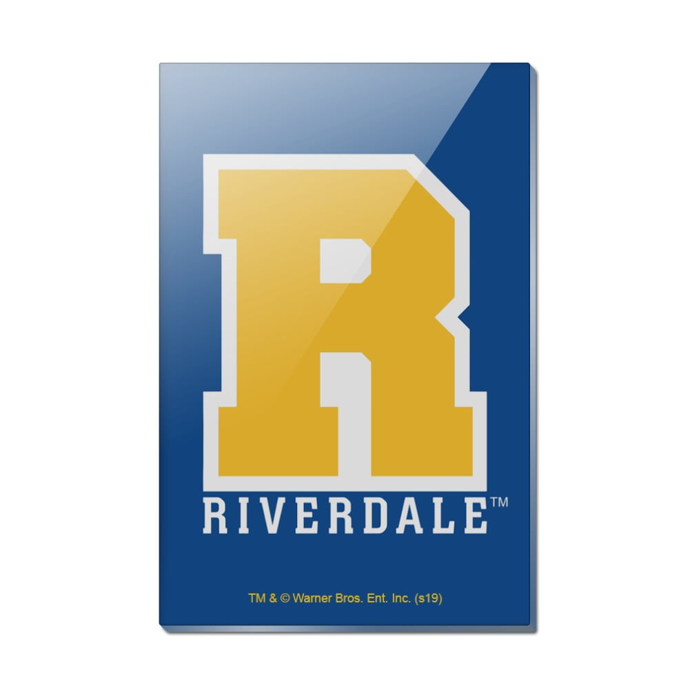 Riverdale Varsity Letter Rectangle Acrylic Fridge Refrigerator Magnet ...