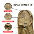 thumbnail image 4 of Ebo Premium Destiny Yaki Straight Drawstring Ponytail Hair 18″ Inch ( T1B/350 ), 4 of 6