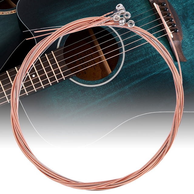 Brass Strings, Guitar String, Stainless Steel Mercerized Strings Strong Tightness Stainless Steel Cores For Professionals Guitar Beginner Bass
