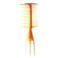thumbnail image 2 of Peinado Peine Afro Cepillos De Peluquería Pincel De Anchos Brocha De Pelo Coloreación Sunnimix Peine de peinados, 2 of 7
