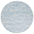 thumbnail image 3 of Safavieh Himalaya Luvenia Distressed Wool Area Rug, Blue, 6' x 6' Round, 3 of 12