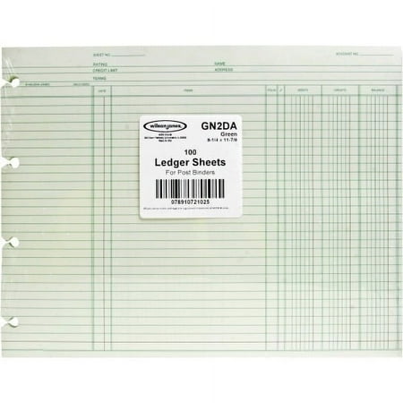 UPC 078910721025 product image for Wilson Jones Balance Ledger Paper 24 lb - Double Sided Sheet - Ledger - 11 7/8   | upcitemdb.com