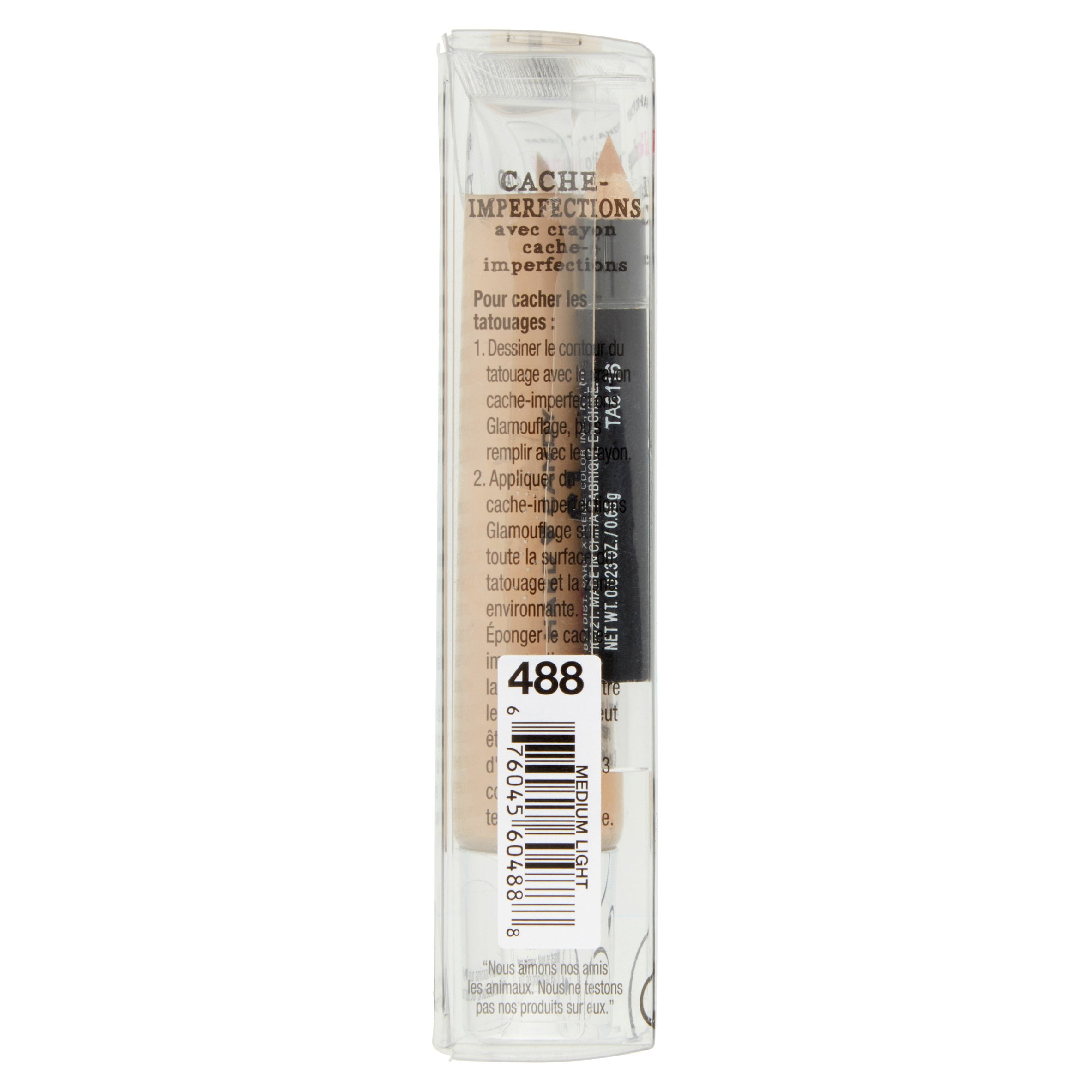 Hard Candy Glamoflauge Heavy Duty Concealer, Medium Light