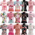 thumbnail image 2 of Conjunto de maillot de ciclismo de primera calidad Flamingo Summer, maillot deportivo de carreras para equipo transpirable, ropa de ciclismo para mujer, maillot corto para bicicleta, 2 of 5