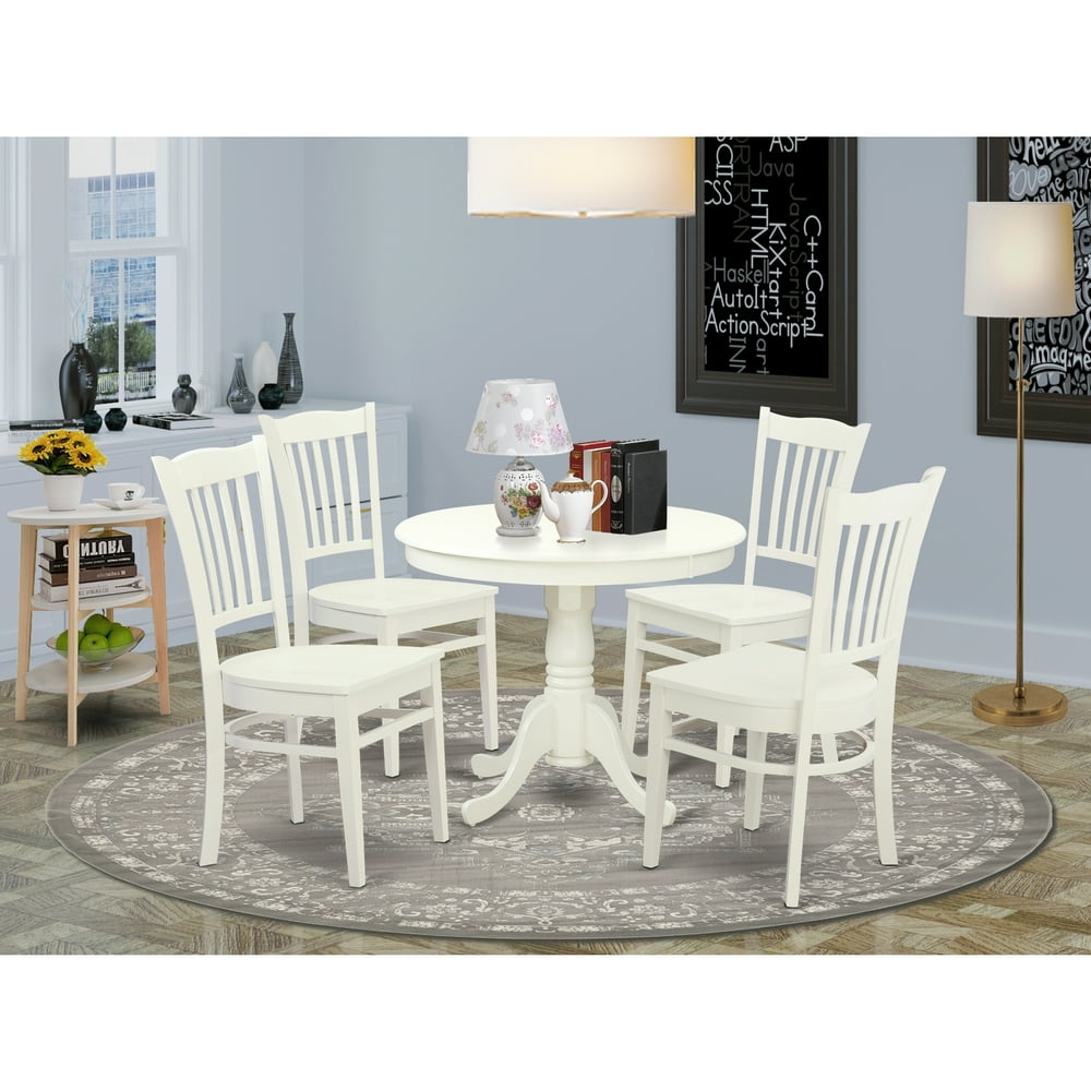 Kitchen Table Set Kitchen Table And Dining ChairsFinishLinen White