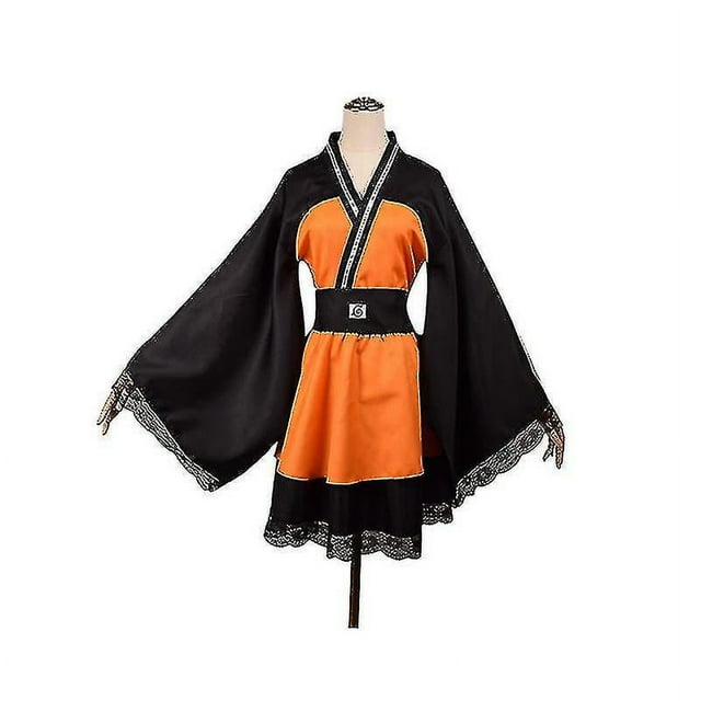 Vestido de Anime Ta de 6 estilos, disfraz de mujer, kimono Akatsuki, vestido de sirvienta, traje de ropa Uchiha Sasuke Ta