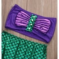 thumbnail image 2 of StylesILove Little Girl Princess Mermaid Swimwear Bikini 2 pcs Set Costume (110/4T), 2 of 4