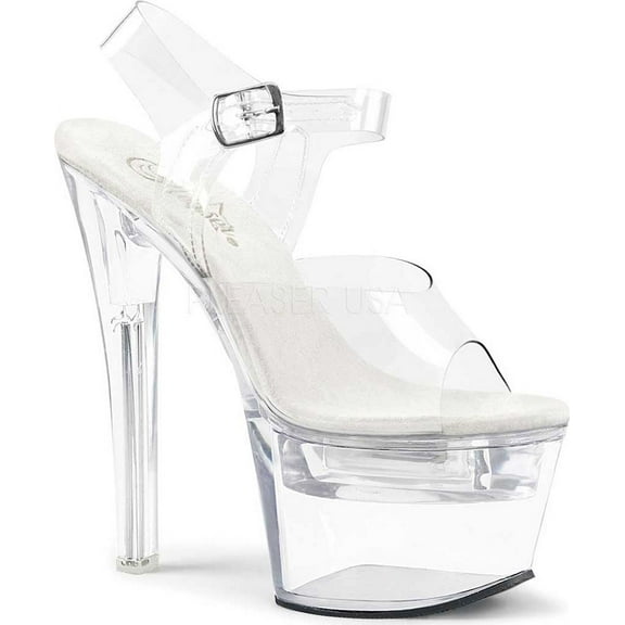 Women's Pleaser Flashdance 708 Ankle-Strap Sandal