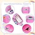 thumbnail image 4 of Bolsa de viaje Oruiji para niños, niñas y mujeres, 20 x 11 x 8,2 cm, con bolsillo para zapatos, 4 of 6