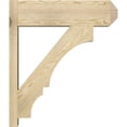 thumbnail image 3 of Ekena Millwork 8"W x 26"D x 30"H Balboa Rough Sawn Craftsman Outlooker, Douglas Fir, 3 of 4