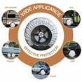 thumbnail image 3 of NBW RV Tire Covers, Set of 4, 30”-32” Diameter, RV Trailer Camper Truck SUV Wheel Covers, Sunproof Weather Resistance Wheel Protectors, Silver, 3 of 6