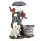 thumbnail image 1 of Garden Statue Animal Sculpture With Solar Led Lights For Indoor And Outdoor Spring Decoration, 1 of 3