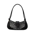 thumbnail image 5 of Bolso bandolera con estampado de leopardo retro de primavera para mujer, bolso bandolera de hombro para desplazamientos, de gran valor, de moda de nicho, 2025, 5 of 5