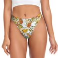 thumbnail image 1 of Fotbe Ducks and Flowers Tanga Sin Costuras para Mujer con Estampado – Panties Invisibles, Transpirables y Cómodos para Uso Diario-4X-Large, 1 of 6