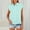 502504#Blue, variant on Gray Womens Blouses Women's Elastic Cuffs Cotton Linen Button Up Shirt for Daily Casual Commuting Ladies Tops and Blouses