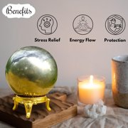 Pyrite Crystal Ball Sphere 1.5 Inches
