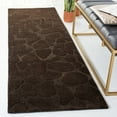 thumbnail image 2 of SAFAVIEH Soho Acton Abstract Wool Runner Rug, Brown, 2'6" x 8', 2 of 5