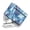Butterfly Marble Design, variant on HELLHERO Sewing Machine Covers Blue Butterflies Stylish Pocket for Housewife