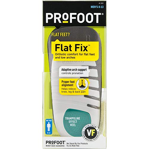 PROFOOT, Flat Fix Orthotic, Men's 813, 1 Pair, Orthotic Insoles for