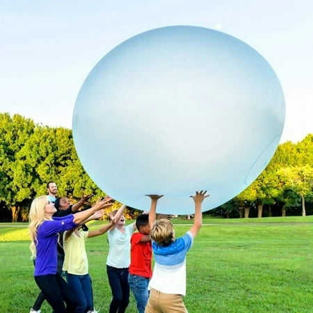 Outdoor Fun Bubble-filled Ball Toys Bubble Ball Large Super Soft Bounce Balloon Beach Water