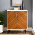 thumbnail image 2 of Pemberly Row Armoire d'Accent Moderne en Bois Manufacturé Blanc Uni, 2 of 4
