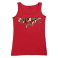 thumbnail image 5 of Country Girl Camo Women's Tank Top Small Town Cowgirl Farm Life Military, 5 of 7
