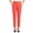 Orange, variant on Women's Plus Size Summer Pants Button Straight Leg Trousers with Pockets Comfortable Flattering Fit for Casual Work Outings