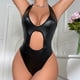 thumbnail image 5 of NECHOLOGY Ropa Interior Mujer Adulto Lencería Mujer Erótica Lencería de talla grande para mujer, sexy, de una pieza, para el día de San Valentín, lencería Negro XX-Grande, 5 of 7