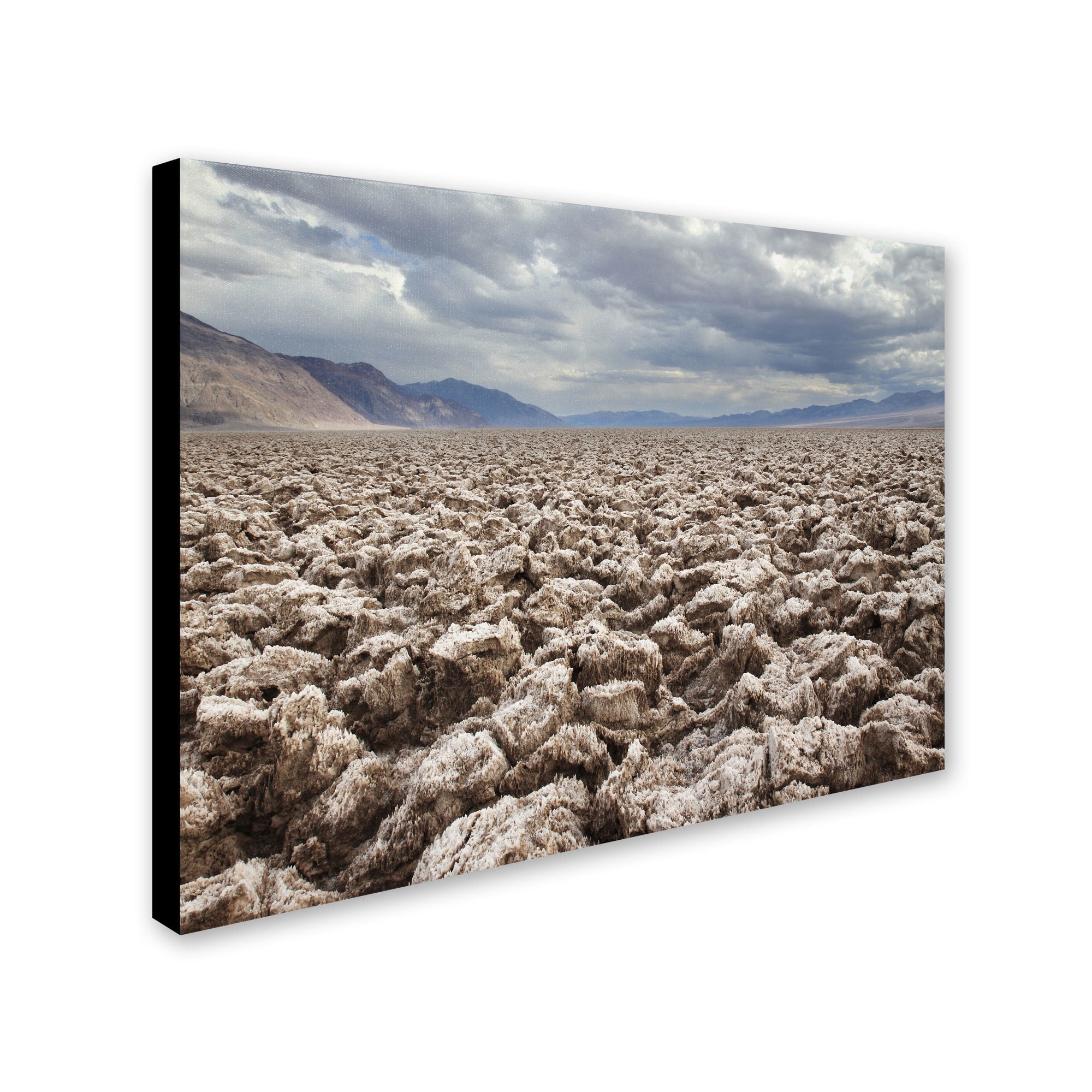 Trademark Fine Art "Devil's Golf Course" Canvas Art by Pierre Leclerc