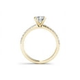 thumbnail image 3 of 3/4 Carat T.W. Diamond Classic 14kt Yellow Gold Engagement Ring, 3 of 4