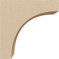 thumbnail image 3 of 2"W x 4"D x 4"H Classic Huntington Rough Cedar Woodgrain TimberThane Corbel, Primed Tan, 3 of 6