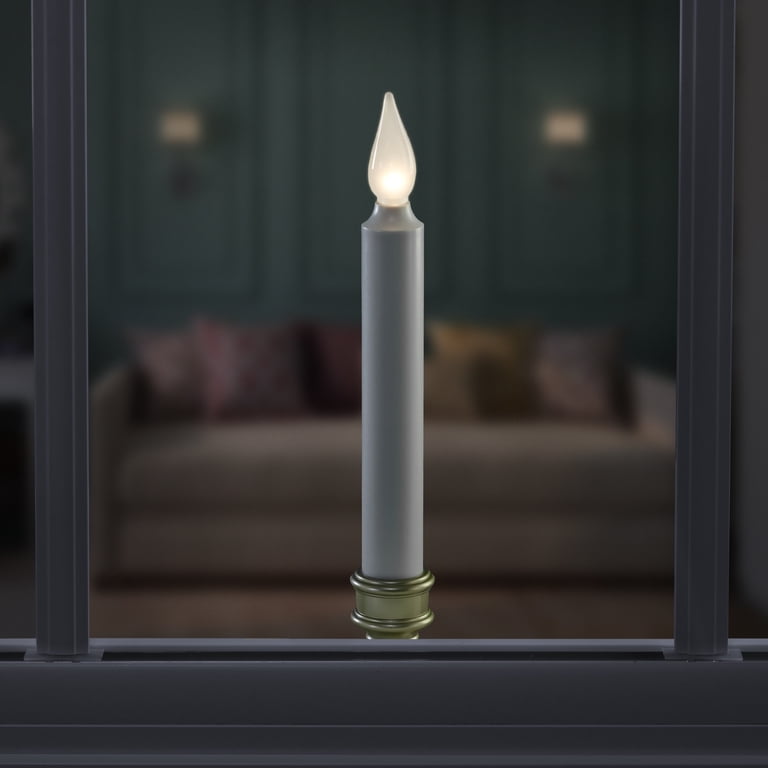 612 Vermont LED Battery Window Candles with Timer, Pack of 4 photo 6