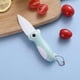 thumbnail image 1 of Cuchillo Plegable de Cerámica, Fácil de Transportar. Hojas Innovadoras y Afiladas para Cortar Verduras con Facilidad. Ideal para El Hogar y Actividades Al Aire Libre., 1 of 6