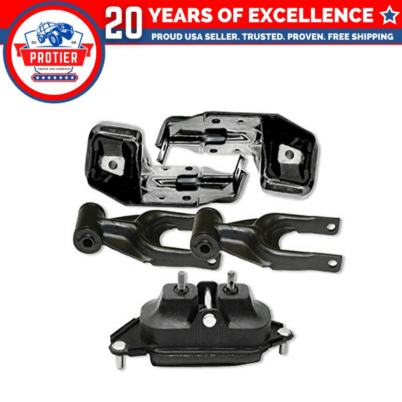 Fits 2000-2005 Chevrolet Impala 3.4L Engine Motor Mount Set 5pcs