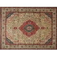 thumbnail image 1 of Ahgly Company Machine Washable Indoor Rectangle Traditional Fall Leaf Brown Green Area Rugs, 8' x 10', 1 of 7