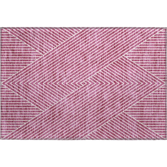 Dalyn Rugs Premium Machine Washable Mayfield AMF937 Blush 1'8" x 2'6" Rug
