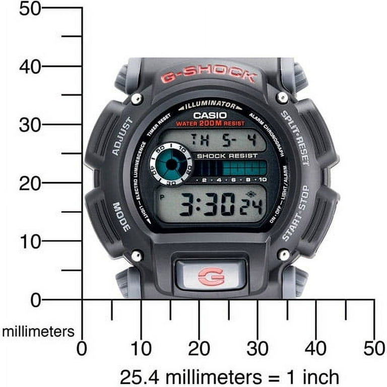 Casio G-Shock Men's Tough Black Resin Digital Chronograph Casio G-Shock Men's Tough Black Resin Digital Chronograph