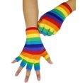 thumbnail image 2 of GFDYREE Unisex Stretchy Fingerless Hand Warmer Skeleton Gloves, 2 of 6