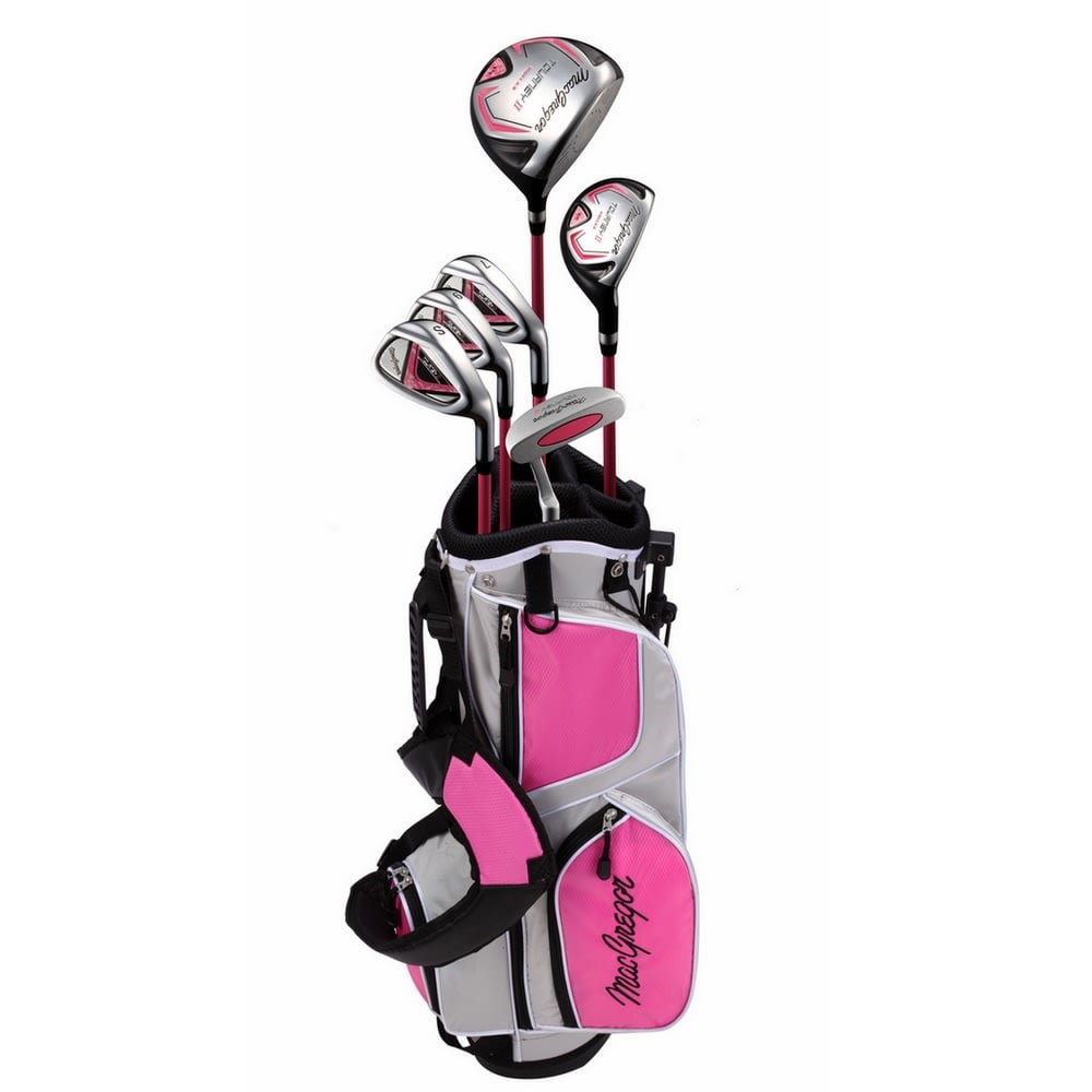 MacGregor Tourney II Junior Golf Clubs Package Set for Girls Ages 912