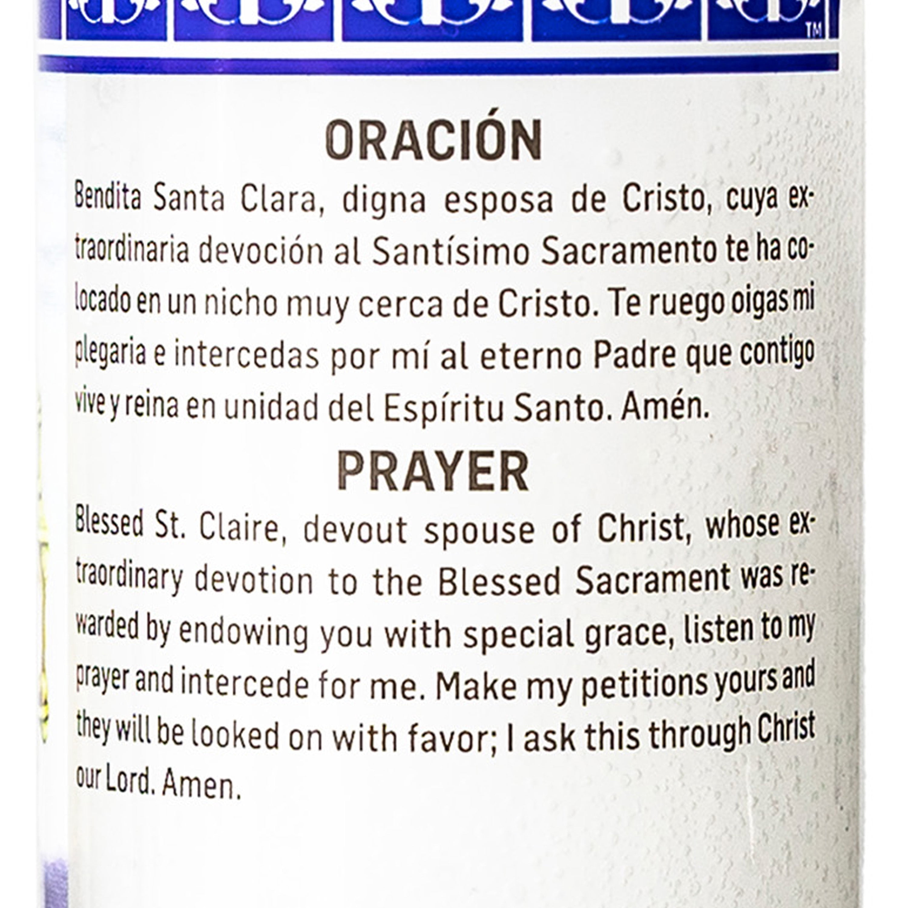 (4 pack) MagicLight Unscented Religious Candle 9.6 oz in Glass Jar, St Claire White
