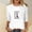 Purple, variant on Womens Summer Tops Womens Summer Tops Women's Fashion Casual Round Neck Mid Sleeve Summer Mahjong Sparrow Theme Printed T Shirt Top S
