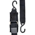 thumbnail image 3 of Attwood 15232-7 Quick-Release Transom Tie-Down Straps, Trailering, Padded Adjustable Buckle, S-Hooks, 2 Inches Wide, 4 Feet Long, 3 of 8