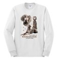 thumbnail image 2 of If It's Not a Weimaraner It's Just a Dog Gift | Mens Dog Lover Long Sleeve T-Shirt, White, Large, 2 of 3