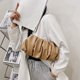 thumbnail image 5 of Bolsa de mano para fiesta de mujer a la moda para axilas plisado en la nube de mano de cuero PU JShteea Para Estrenar, 5 of 8