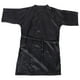 thumbnail image 1 of Bata de peluquería para cliente, bata negra con lazo ajustable para corte de cabello, suministros de peinado, 1 of 7