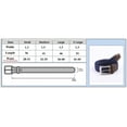 thumbnail image 2 of Gelante Adult's Canvas Elastic Fabric Woven Stretch Braided Belts Solid Color - Navy, 2XL, 2 of 4