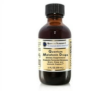 Quantum Melatonin Drops, 236 Servings - Probiotic-Fermented Melatonin for Quantum Brain, Sleep, and Immune Support