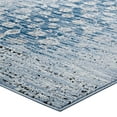 thumbnail image 5 of Modway Chiara Distressed Floral Lattice Contemporary 5x8 Area Rug in Moroccan Blue, 5 of 8