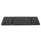 thumbnail image 2 of Teclado Bluetooth Triple Pliegue Conexión de múltiples dispositivos Teclado inalámbrico para computadora portátil Tablet Teléfono Negro, 2 of 5